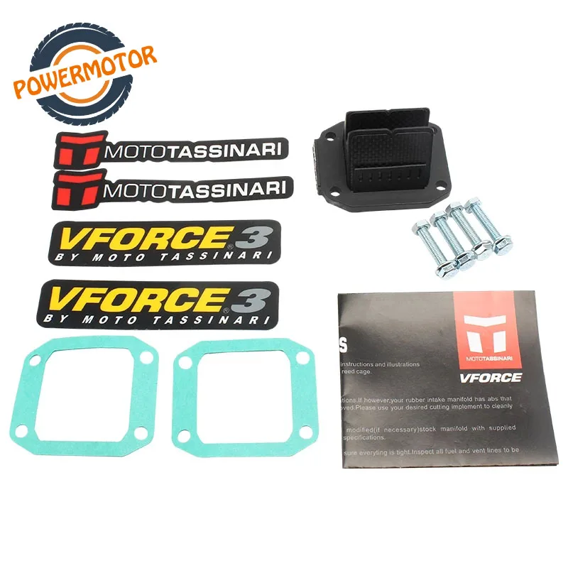 V381S Sistema Di Valvole A Lamella V-Force Per Honda Cr80 Cr85 Vforce Cr 80 85 Palheta Derbi Ebe Ebs D50B0 Vforce 3