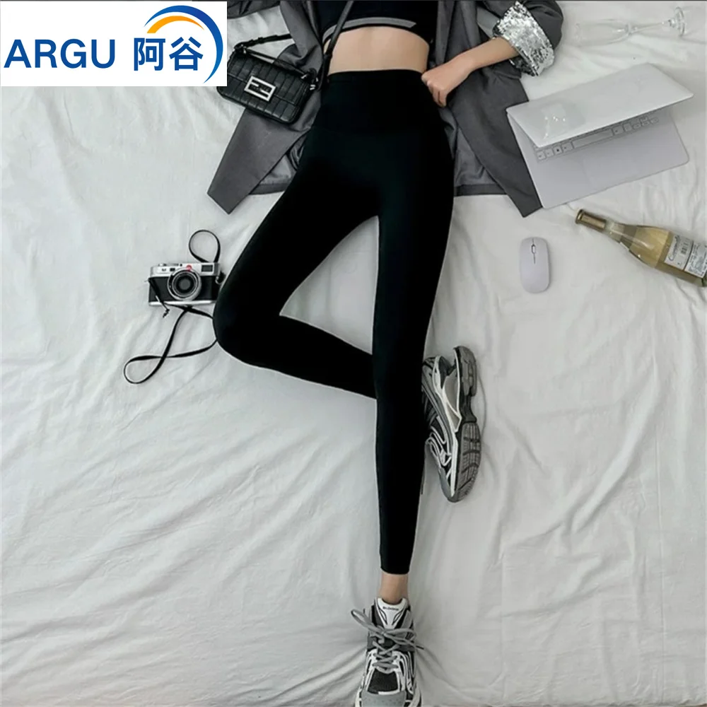 Pocket Shark Pants Donna Abbigliamento Sottile Vita Alta-Lift Hip Belly Barbie Letter Outside Running Yoga Fitness Phone Pants Collant Donna