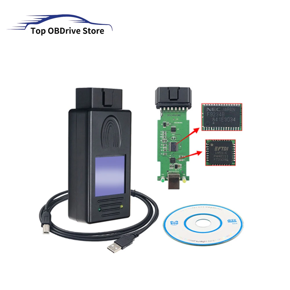 Alta Qualità Per Bmw Scanner 1.4.0 Con Chip Ft232Rl Per Bmw Auto Scanner Sblocca Versione 1.4 Lettore Di Codice Strumento Diagnostico Obd2