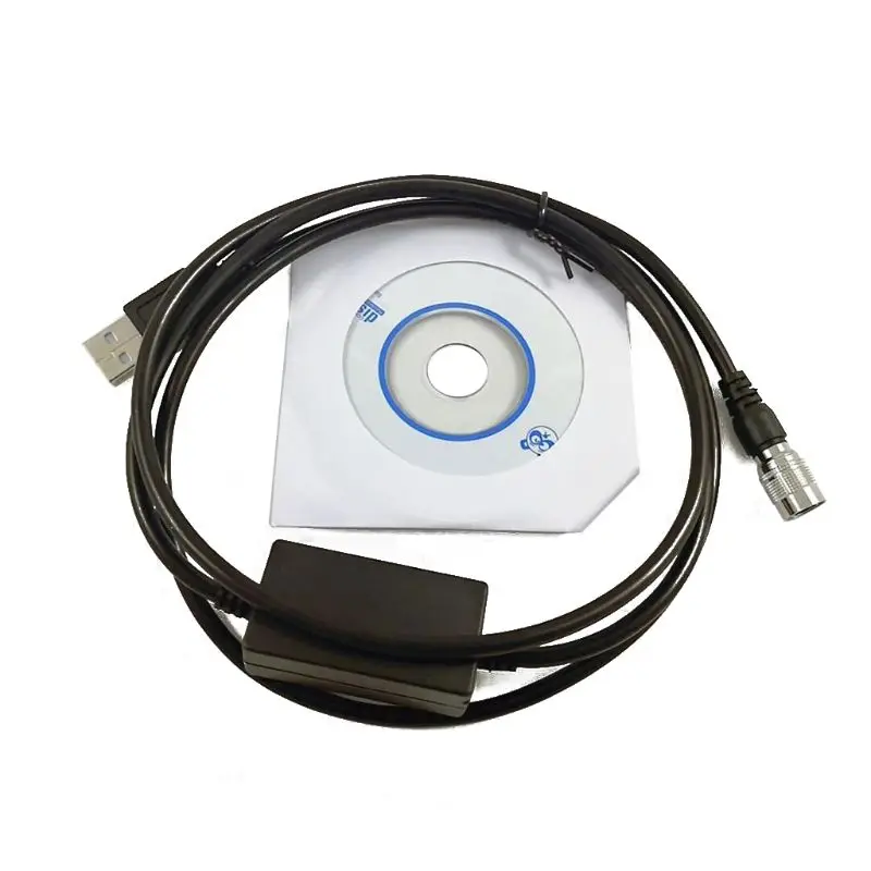 Cavo Di Download Dati Usb Connettore Da Usb A Hirose Connettore A 6Pin Per Windows 7 / 8 / 10 / Xp Per Topcon Sokkia Gowin South Total S