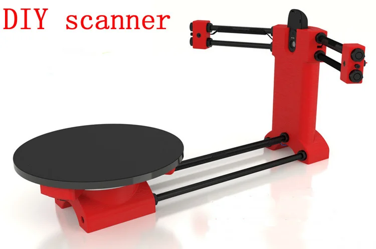 Scanner Laser 3D Ciclope Piastra Adattatore Open Source Macchina Di Precisione Scanner 3D Fai-Da-Te Kit Completo Parti Della Stampante 3D Scanner 3D