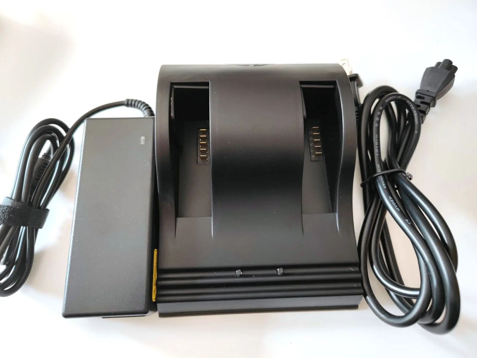 Alimentatore Per Caricabatterie A 2 Alloggiamenti Per Scanner Laser 3D Trimble Tx6 E Tx8 Doppio Caricatore