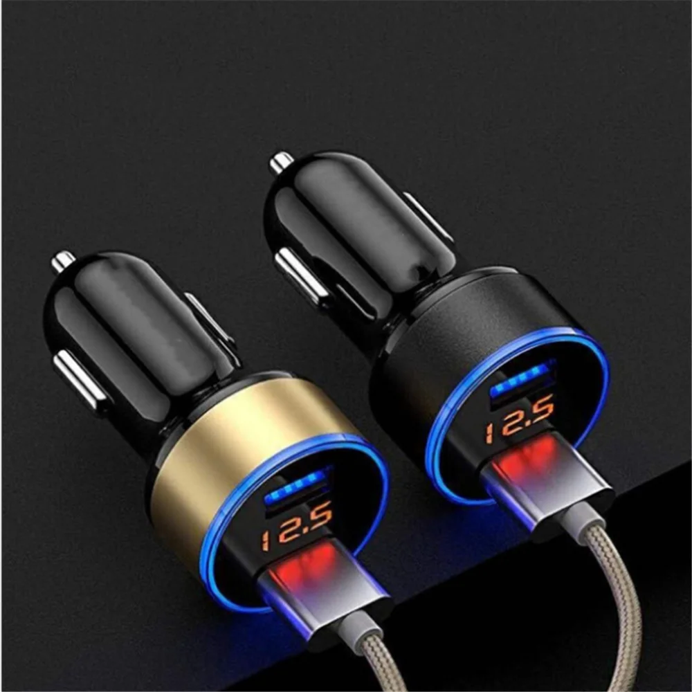Caricabatteria Da Auto Dual Usb 3.1A Per Renault Espace Twingo Clio Zoe Kwid Simbiotoz Arkana Duster Ez-Pro Lodgy Alpine A110