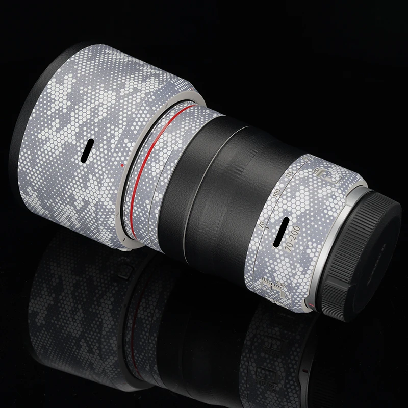 Copertura Dell'Involucro Della Pelle Della Decalcomania Del Vinile Della Lente Di Rf70-200 F4 / Rf 70200 Per Canon Rf70-200Mm F4 L È Pellicola Della C