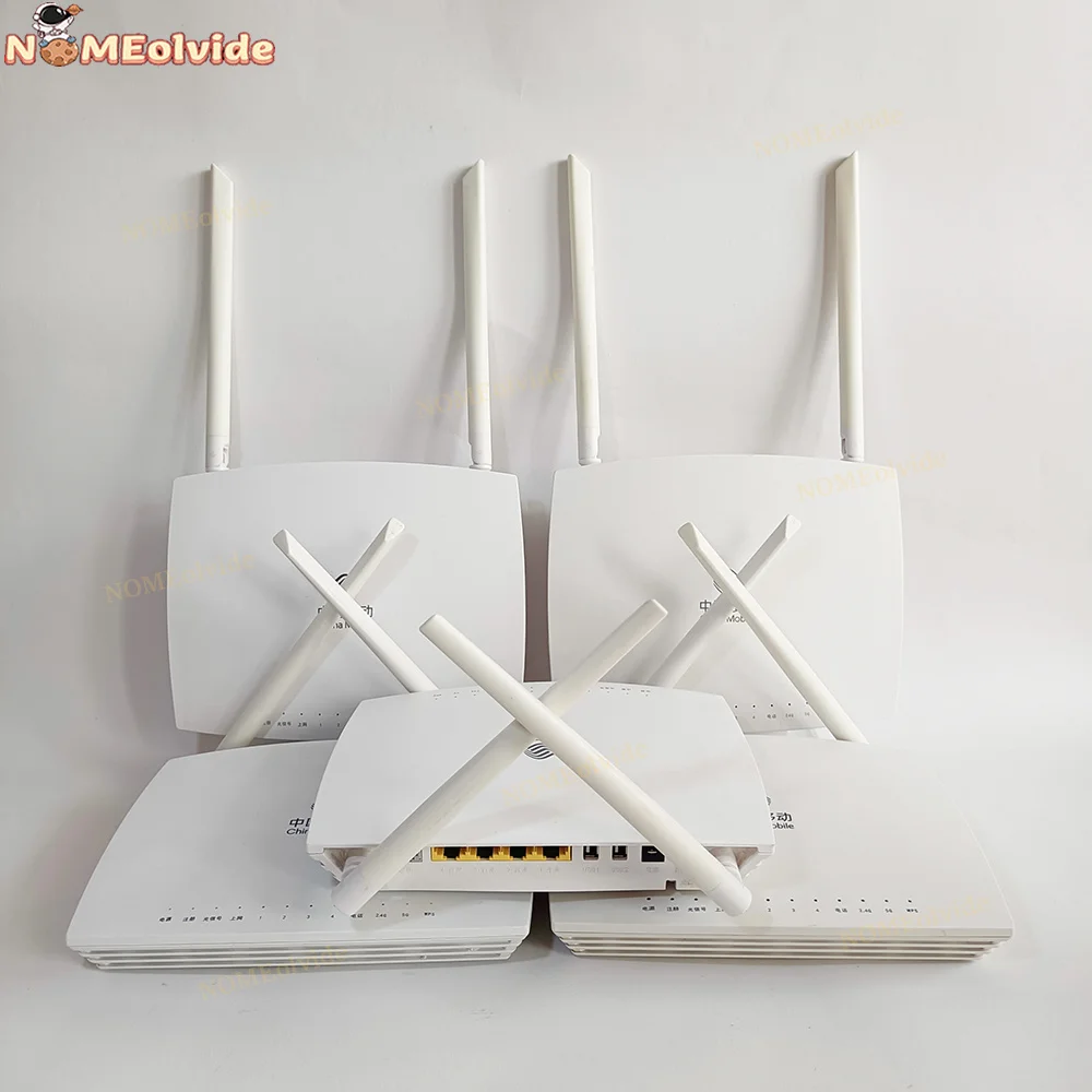 1-3 Pz Inglese Gm620 Wifi Ftth Router Modem Ottico Di Seconda Mano Fibra Ottica Onu Gpon Usato Router Modem 1Ge + 3Fe + Wlan + 2.4G & 5G + Ac