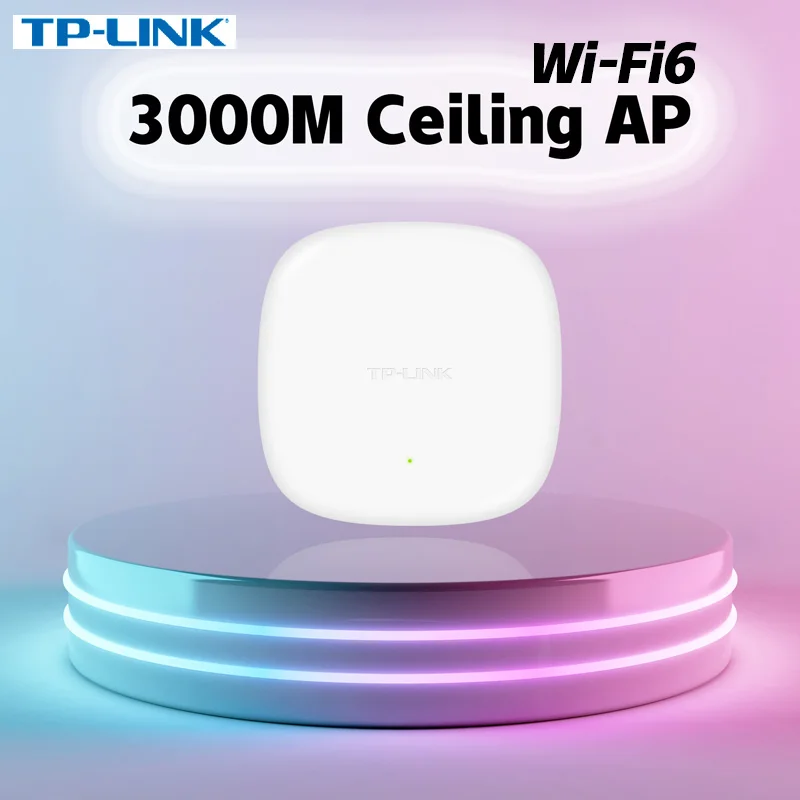 Tp-Link Ax3000 Dual Band Gigabit 3000M Router Wifi 6 Soffitto Ap Wireless Hotspot Broadband Wifi Range Extender