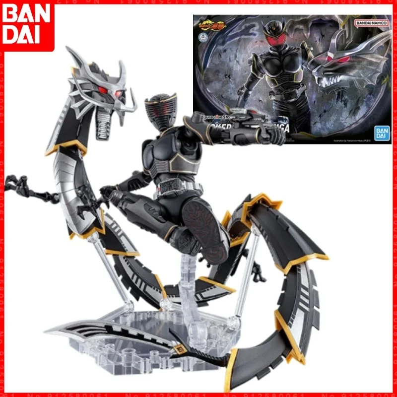 Bandai Original Figure-Rise Standard Masked Rider Ryuki Analyque Final Masked Rider Ryuga Anime Action Figure Toys Regalo Di Compleanno