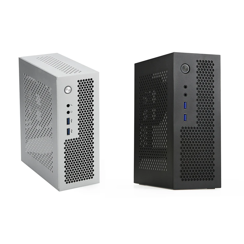 A09 Htpc Computer Case Mini Itx Gaming Pc Chassis Desktop Chassis Usb3.0 Computer Case Home Computer Case