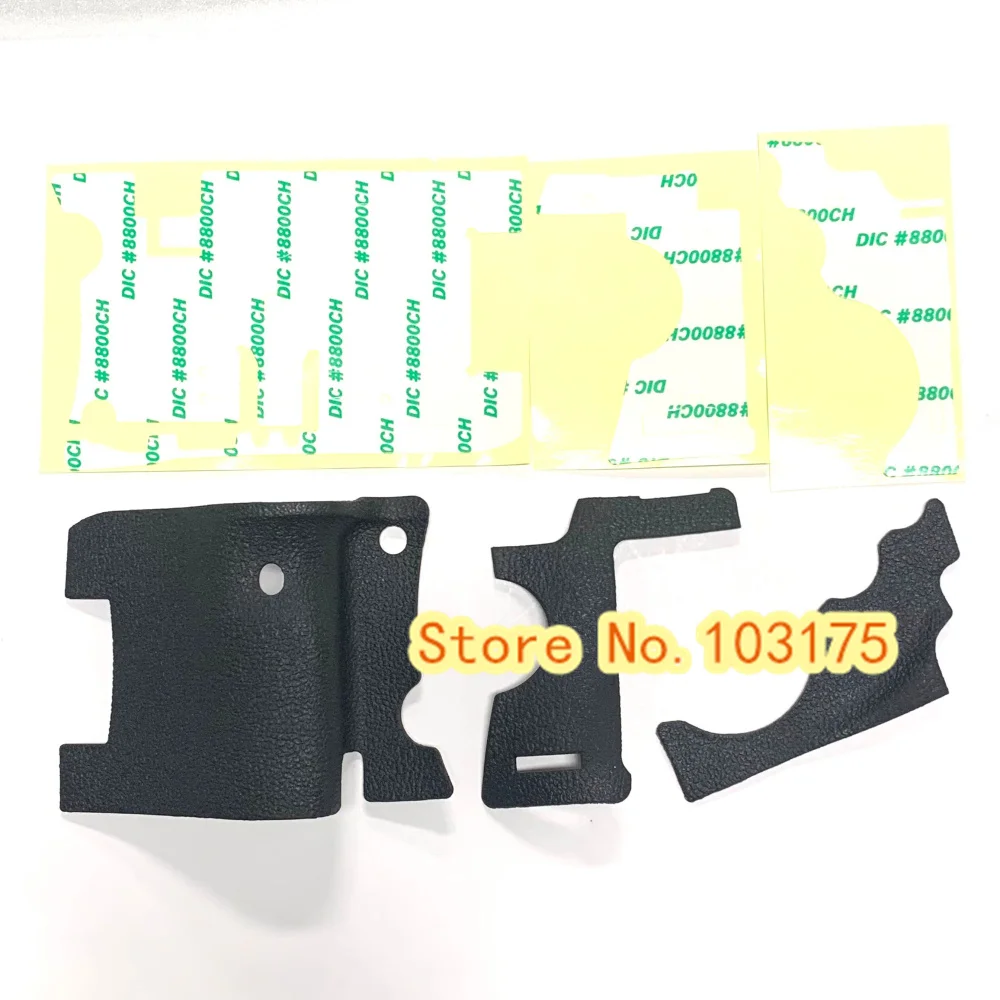 Nuovo Originale A Set Grip Body Cover In Gomma Shell Unit Per Canon Eos 5D Mark Iii 5 D3 Camera + Tape