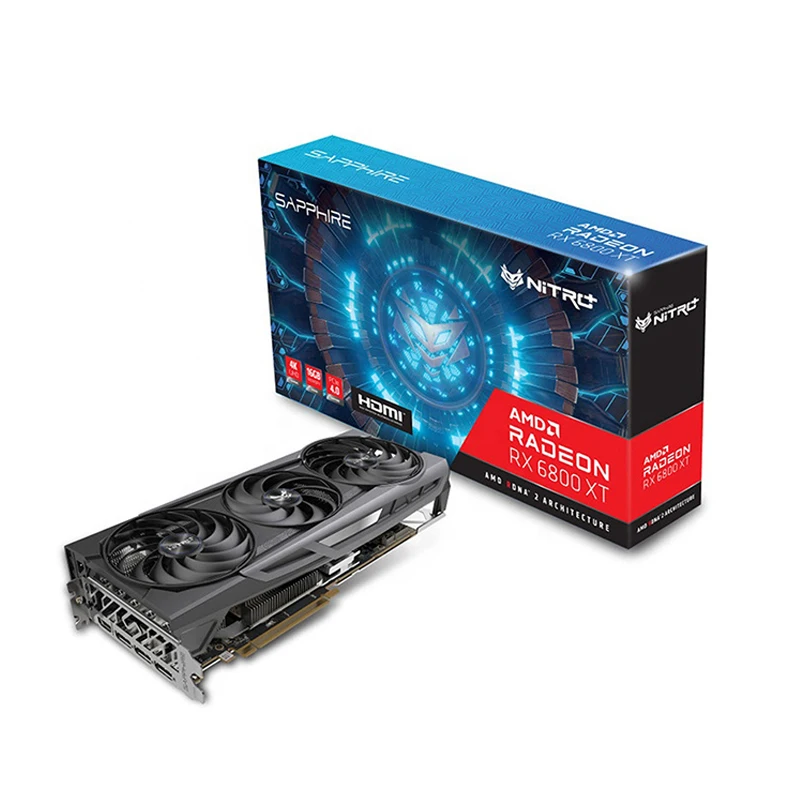 2022 Schede Grafiche Gpu Di Vendita Calde Schede Grafiche Sapphire Radeon Rx 6800 Xt Amd Schede Video 6800Xt 16G Gddr6