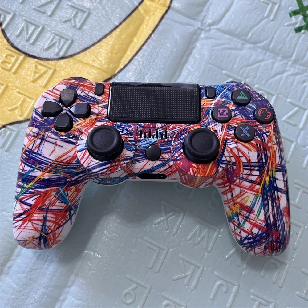 Gamepad Bluetooth Wireless Per Controller Ps4 Adatto Per Console Ps4/Slim/Pro Joystick Per Pc Ps4 Console Di Controllo Ps3 Vibrazione Intelligente