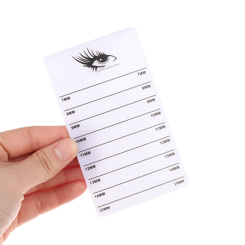 1Pc Volume Ciglia Vassoio Supporto Per Pallet Supporto Per Ciglia 7-15Mm Piastrella Per Pallet Acrilico Pallet Piastra Di Colla Per Estensione Ciglia 