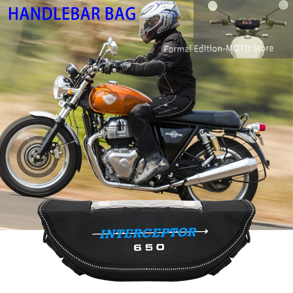 Per Interceptor 650 Interceptor 650 Twin Continental Gt 650 Borsa Di Navigazione Per Volante Per Moto Antipolvere E Impermeabile