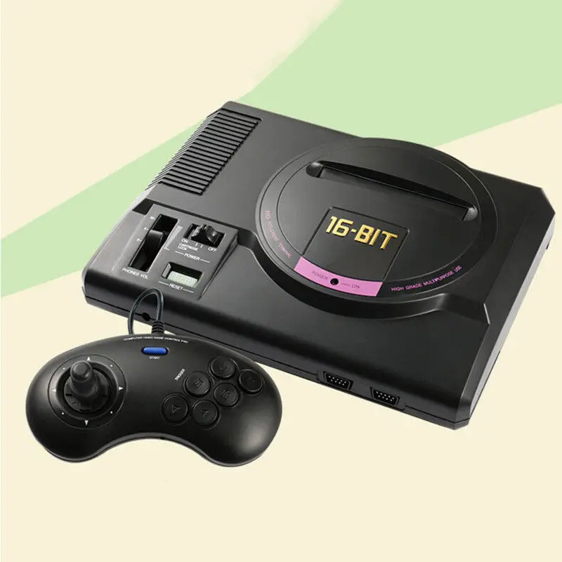 2023 Gift 126 Classic Games Card Tv Out Per Sega Mega Drive Simulator Md Console Console Per Videogiochi Per Computer Sonic Contra