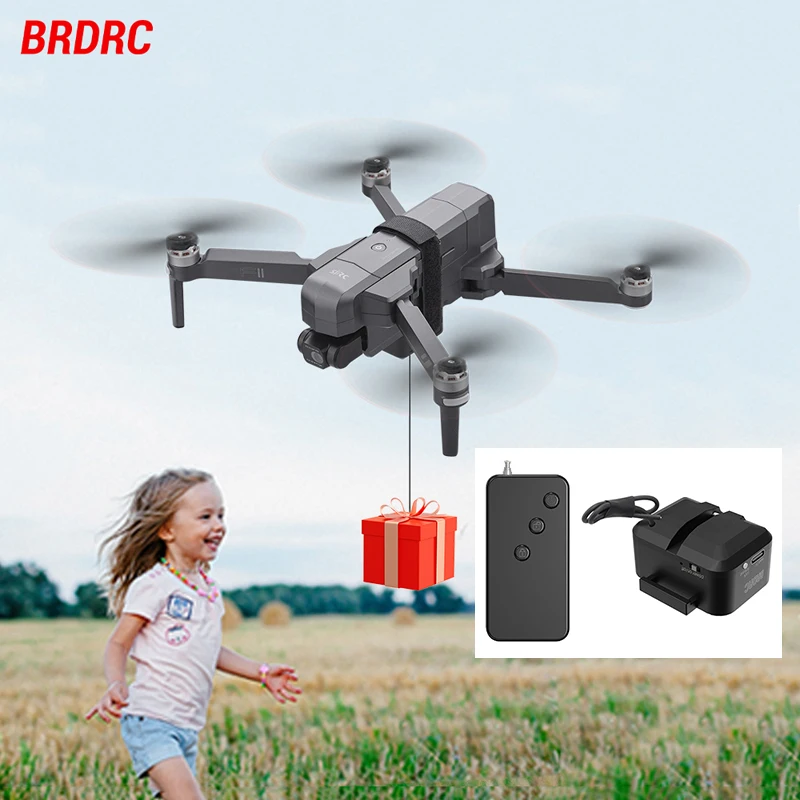 Sistema Airdrop Per Dji Mini 4 Pro/Air 3/Mini 3 Pro/Mavic Mini 2/Mavic 3/Mavic Pro Drone Lanciatore Pesca Salvataggio Salvataggio Invia Regalo