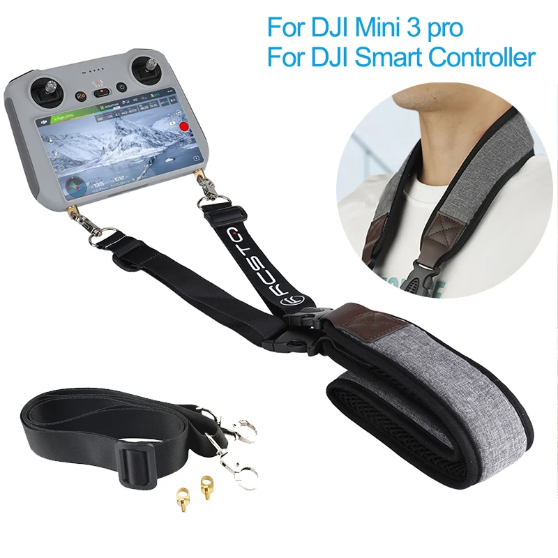Cordino Regolabile Per Tracolla Per Dji Mini 3 4 Pro Rc Rc2 Controller Tracolla Fibbia Schermo Dji Mini 3 4 Pro Accessori