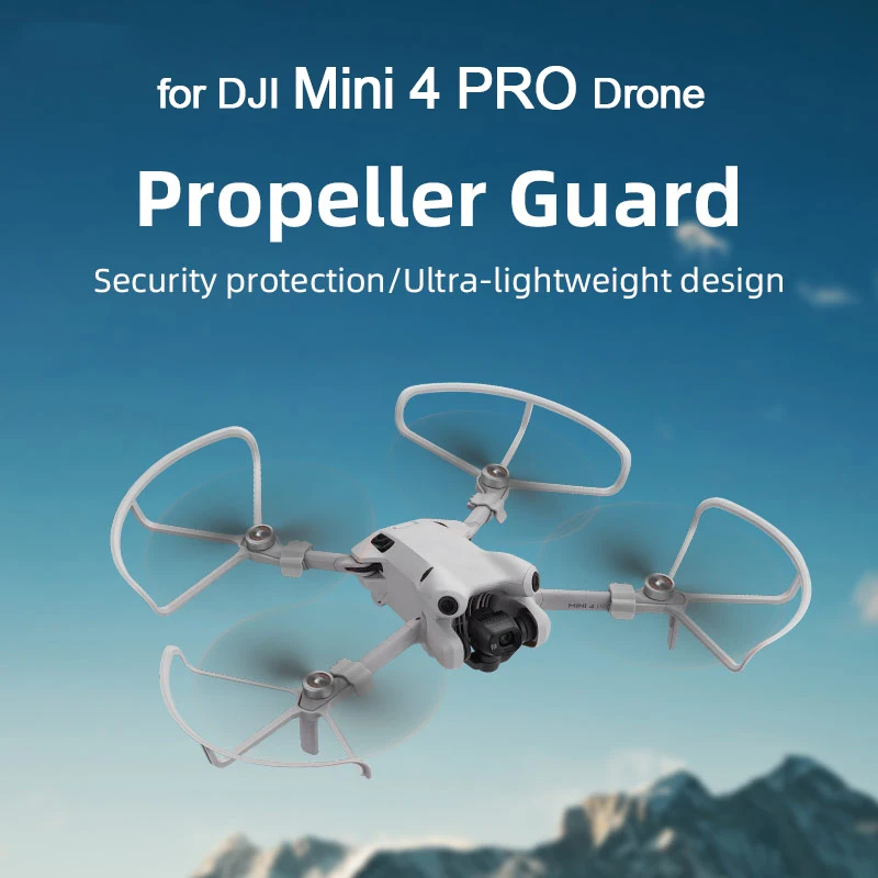 Protezione Per Eliche Anticollisione Per Dji Mini 4 Pro Blades Wing Fan Cover Protettiva Cage Quadcopter Camera Drone Accessori