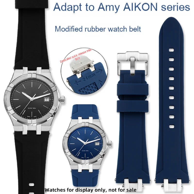Adatto Per Orologio Hitachi Lacroix Cinturino Convesso A Sgancio Rapido Serie Aikon Ai6008 Ai6007Ai6058 Ai6038 Ai1108 Accessori Per Orologi