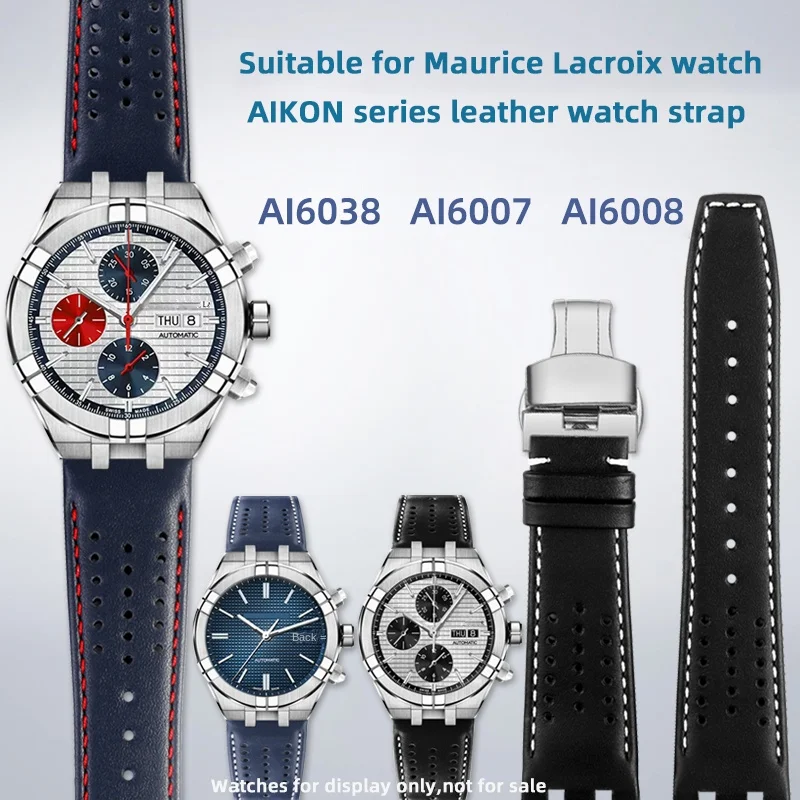 Per Orologio Hitachi Lacroix Aikon Series Ai6038 Ai6008 Ai6007 Aiii6058 Cinturino Accessorio Per Cinturino In Pelle Staccabile Rapido