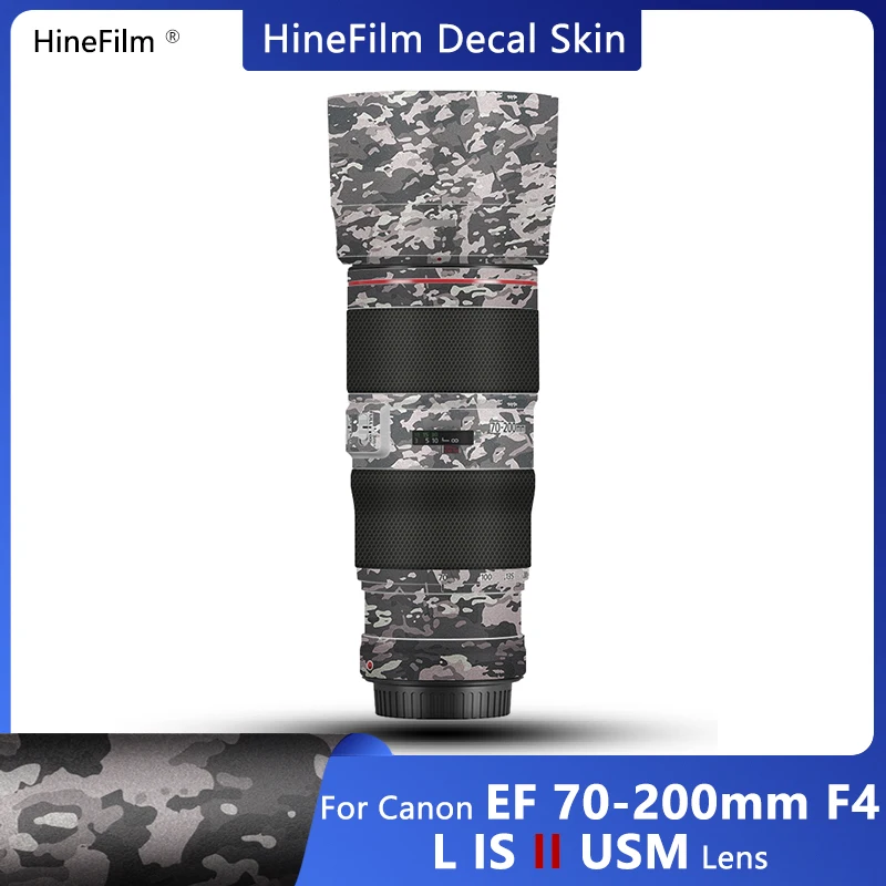 Per Canon Ef70-200 F4 Ii Lens Decal Skins 70200 Wrap Cover Film Per Canon Ef 70-200Mm F/4L Is Ii Usm Lens Premium Sticker