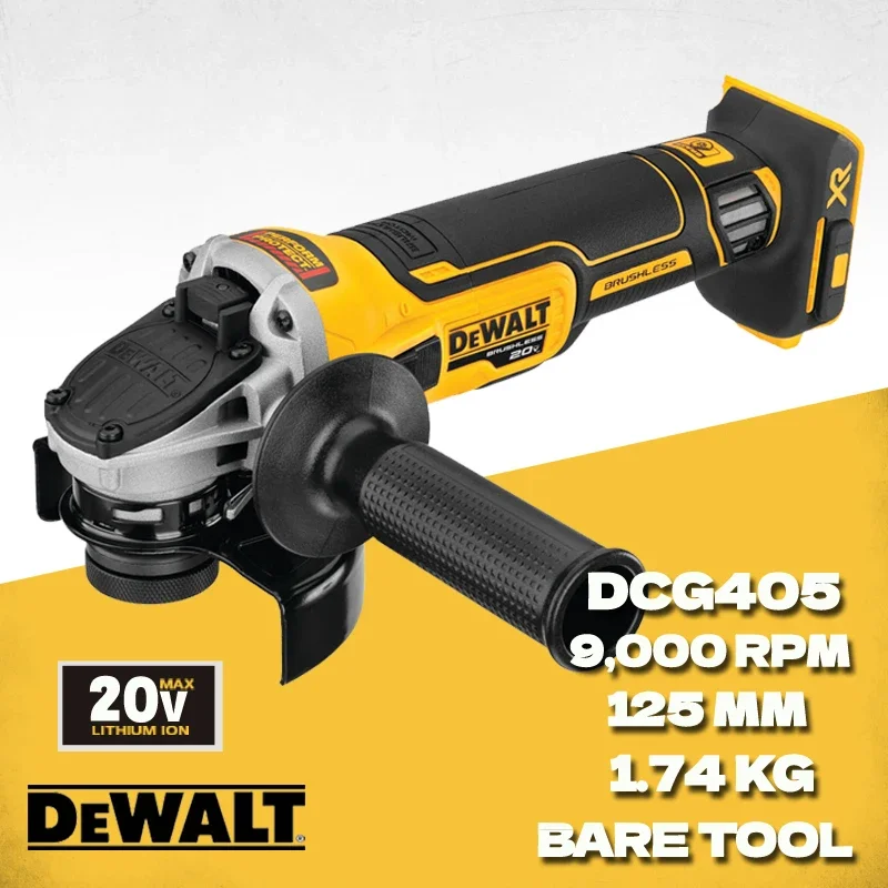 Dewalt Dcg405 Smerigliatrice Angolare 20V Brushless Maglev Macchina Per Il Taglio Dei Metalli 125Mm Cordless Lucidatrice Portatile Dewalt Smerigliatri