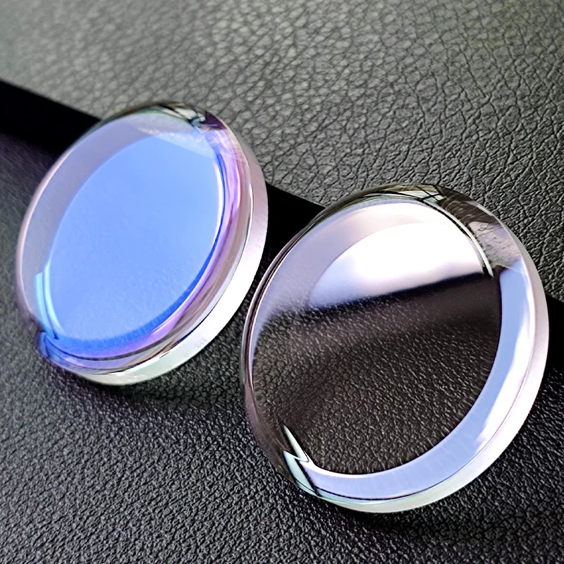 Top Hat Vetro Minerale 30*4.8Mm Per Seiko Skx031 Skx033 Skx781 Muslimblue Ar-Coating Watch Parti In Cristallo