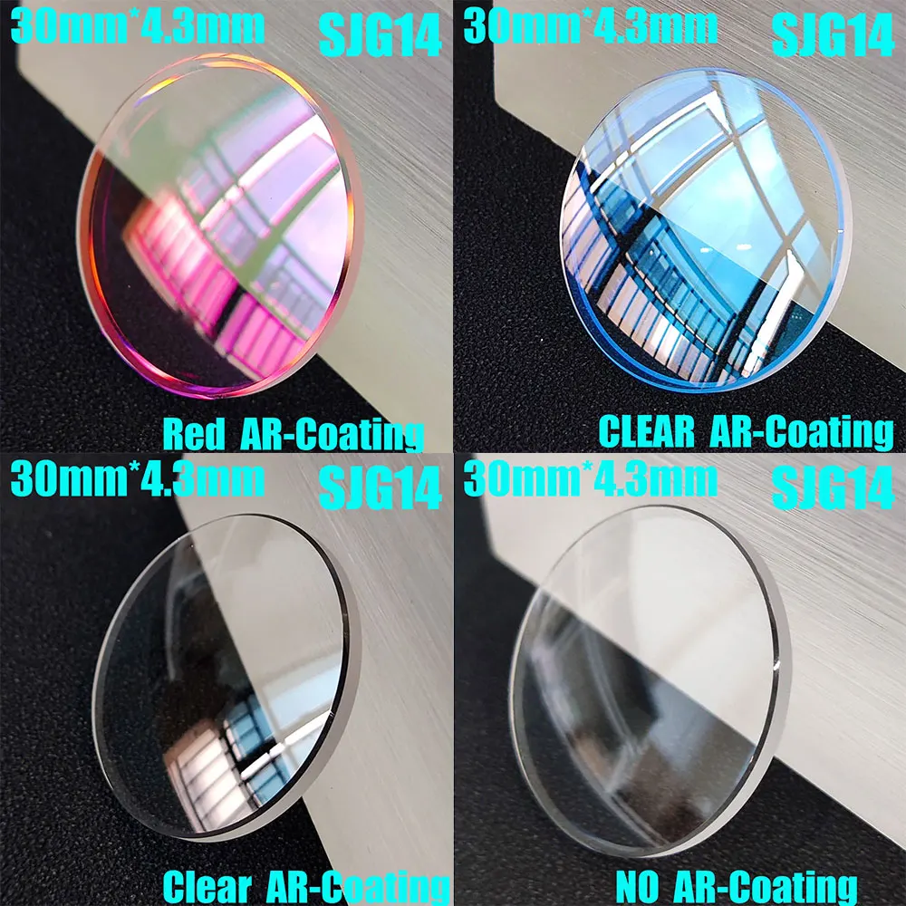 30Mm * 4.3Mm Cristallo Di Zaffiro Per Skx031 Skx033 Skx779 Monster Srpc35 Srpc41 Szen002 Srp307 Srp311 Srp315 Parti Del Mod Di Vetro Dell'Orologio