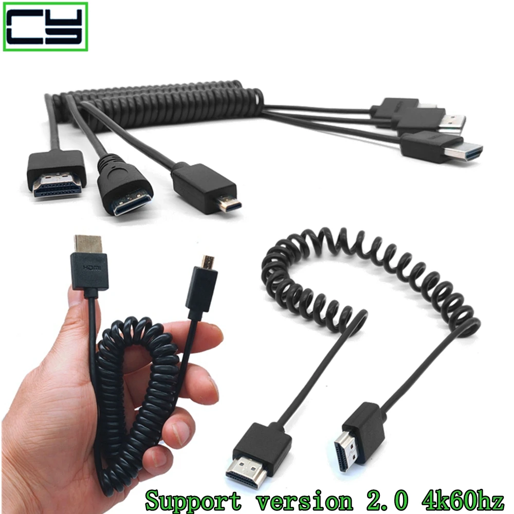 Hd-Compatibile 2.0 Ultra Fine A Filo Corto Bmpcc 4K 60P Gh5 Fs7 Astro Boy Atomos Monitor