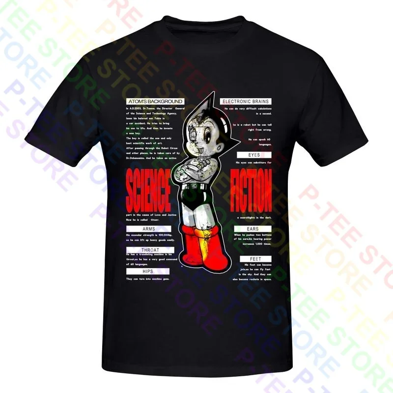 Evintage Astro Boy Mighty Atom 3D Hologram Tezuka Productions Shirt T-Shirt Tee Soft Hip Hop