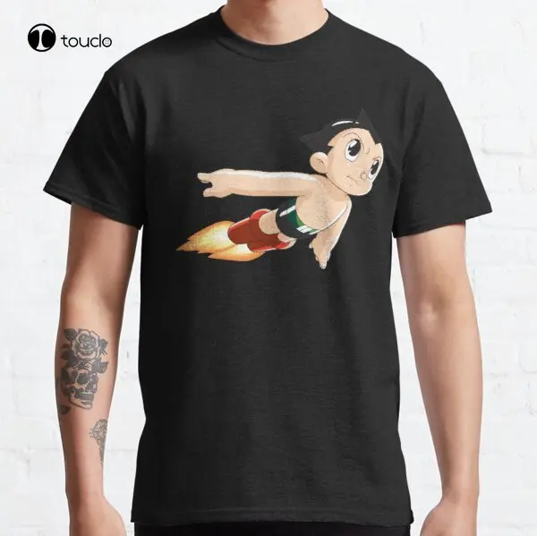 Astro Boy Classic T-Shirt Tee Shirt Horror Movie Shirts Custom Aldult Teen Unisex Digital Printing Tee Shirts Maglietta Regalo Personalizzata