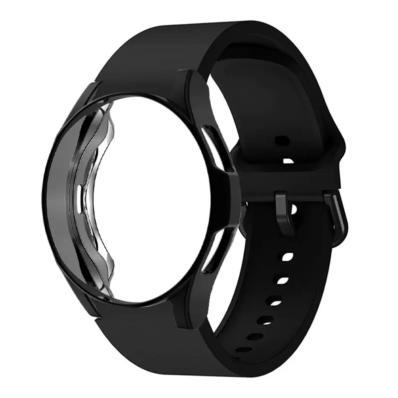 Custodia + Cinturino Per Samsung Galaxy Watch 4 Classic 46Mm 42Mm 44Mm 40Mm Smartwatch Correa Ridge Sport Bracciale Galaxy Watch 4 Strap