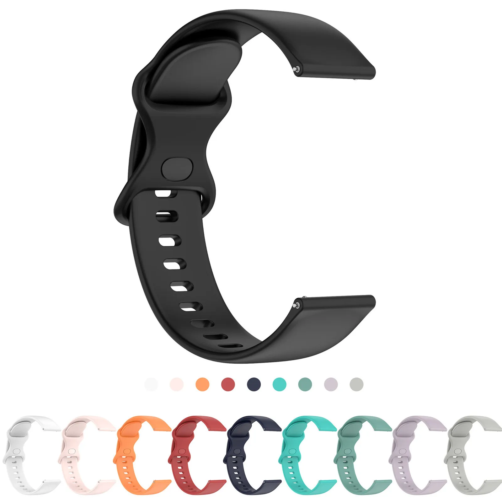 Cinturino Per Samsung Galaxy Watch 4 20Mm S/L Smartwatch Silicone Sport Correa Bracciale Galaxy Watch 4 22Mm Accessori Cinturino