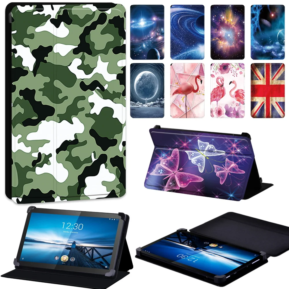 Custodia Universale Per Tablet Per Lenovo Tab M10 Plus/Tab M10/Tab M8/Tab E7/Tab P11/Yoga Book 10.1 "Custodia Custodia Protettiva In Pelle