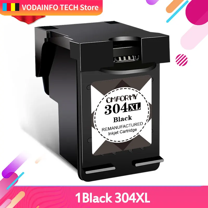 Compatibile Qsyrainbow Per Hp 304 Hp 304 Hp Deskjet 3720 3721 3723 3724 2620 2630 2632 Envy 5020 5030 5052 5055 Stampante Hp 304 Xl