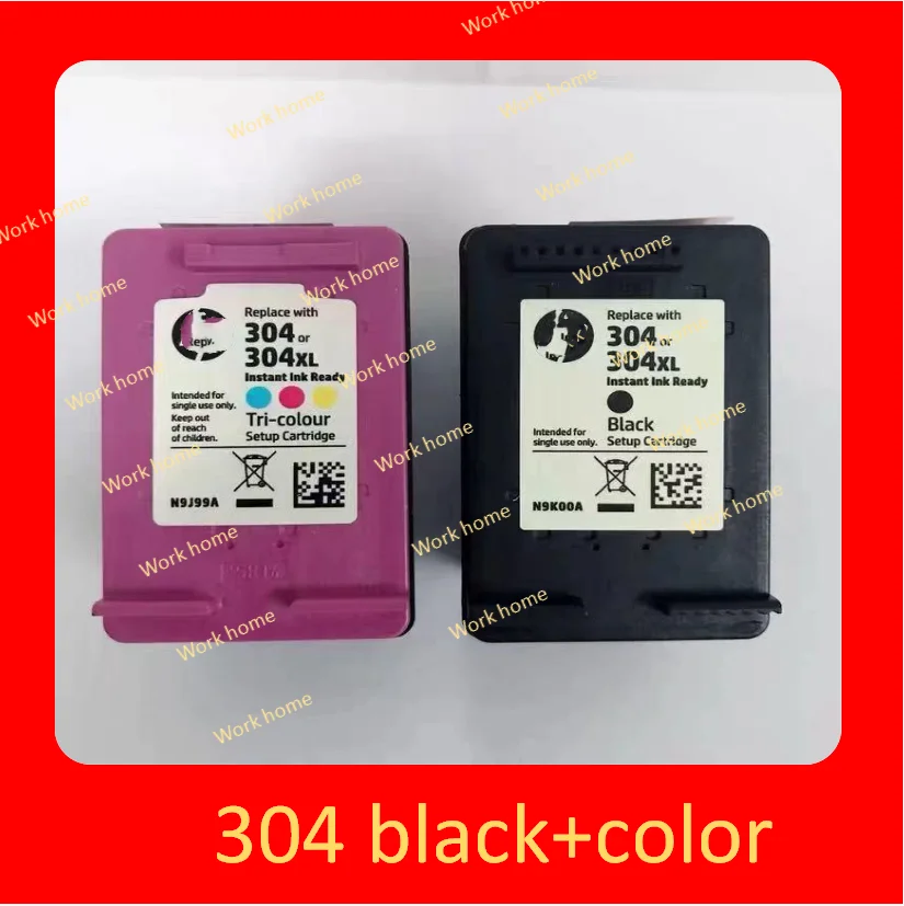 Cartuccia D'Inchiostro Originale Hp 304 Compatibile Per Stampante Hp Deskjet 3720 3730 5030 2632 2630