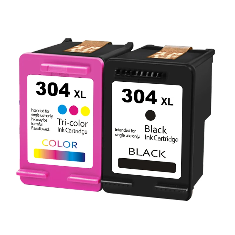 Per Hp 304 304Xl Cartucce D'Inchiostro Per Hp 304 Hp 304 Xl Cartucce Fini Deskjet 2620 2630 2632 3720 3730 Envy 5020 5030 5032 Stampante