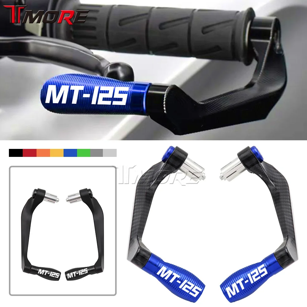 For Yamaha Mt-125 Mt125 Mt 125 Motorcycle Universal 22Mm Handlebar Grips Guard Brake Clutch Levers Handle Bar Guard Protector