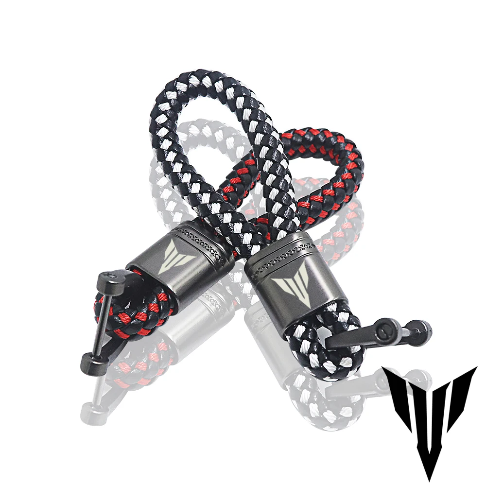Moto Anello Portachiavi In Pelle Accessori Per Yamaha Mt03 Mt07 Mt09 Mt125 Mt15 Mt-03 Mt-07 Mt-07 Mt-12 Mt-125