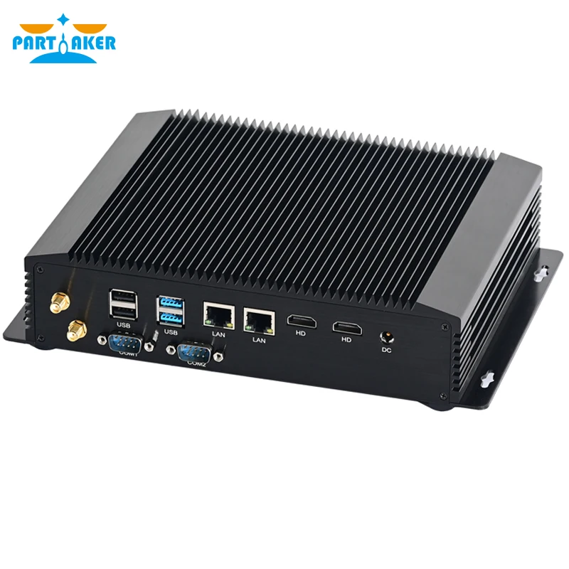 Ventilatore Industriale Mini Pc I5 1035 G1 I7 1065G 7 Windows 10 Pro Win11 2 * Ddr4 2 * Lan 2 * Hd Sim Card Computer Robusto Pc Desktop