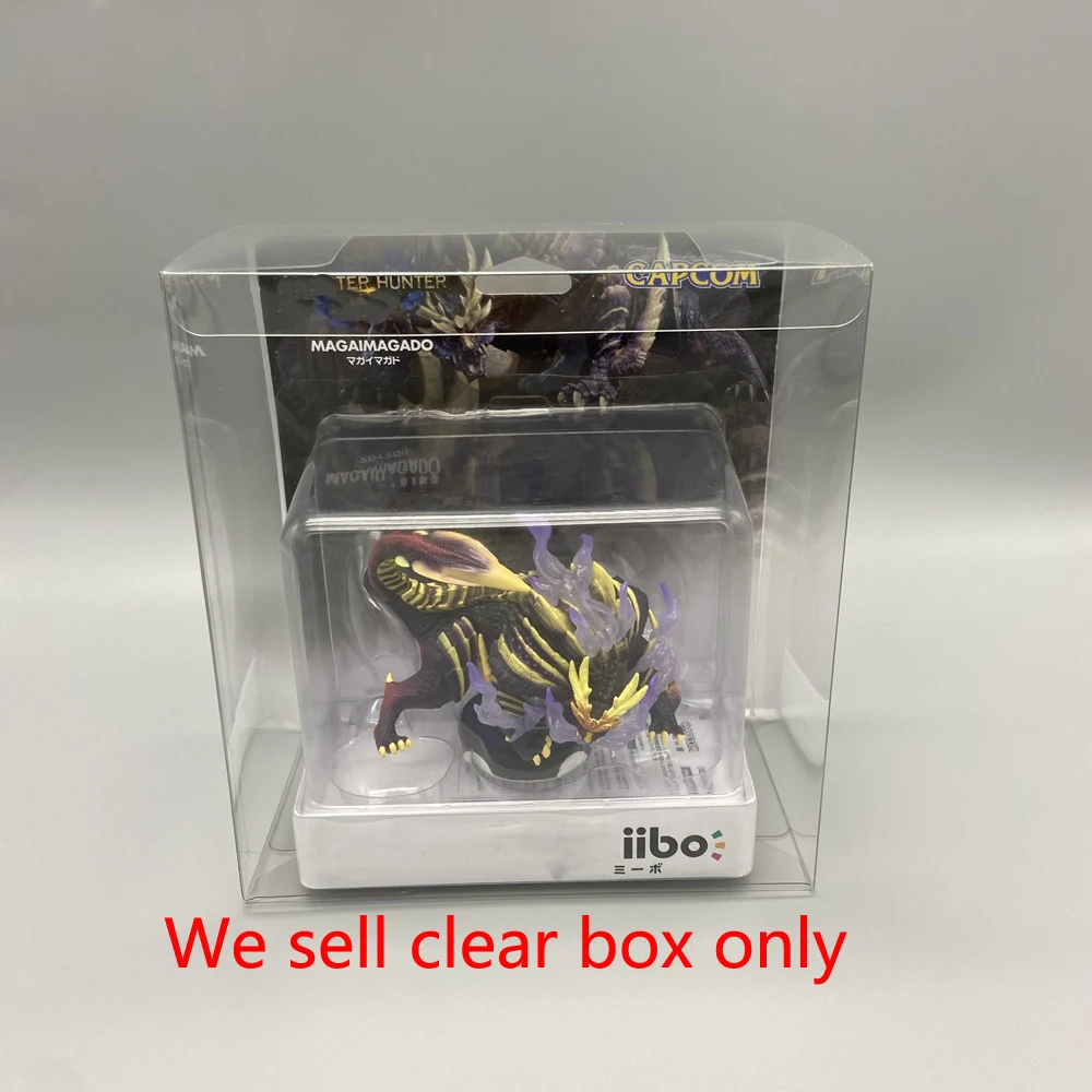 Scatola Protettiva In Pet Per Monster Hunter Rise Amiibo Scatola Di Immagazzinaggio Trasparente Speciale Scatola Di Raccolta