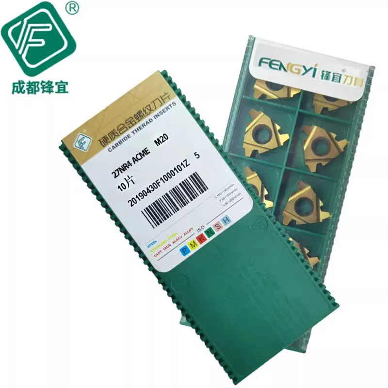 Lama Filettata Interna Ed Esterna Trapezoidale Standard Usa Da 29 Gradi 22E/Nr6/5 27E/Nr4 Acme M20/Tp04