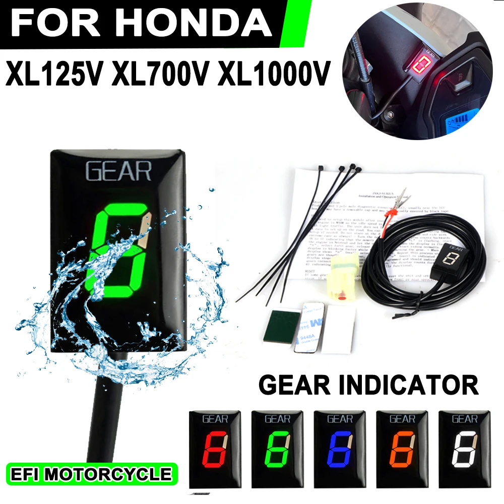 Indicatore Di Marcia Per Honda Xl700V Xl 700V Transalp Xl125V Xl 125V 1000 Xl1000V Acs Accessori Moto Speed Display Mater