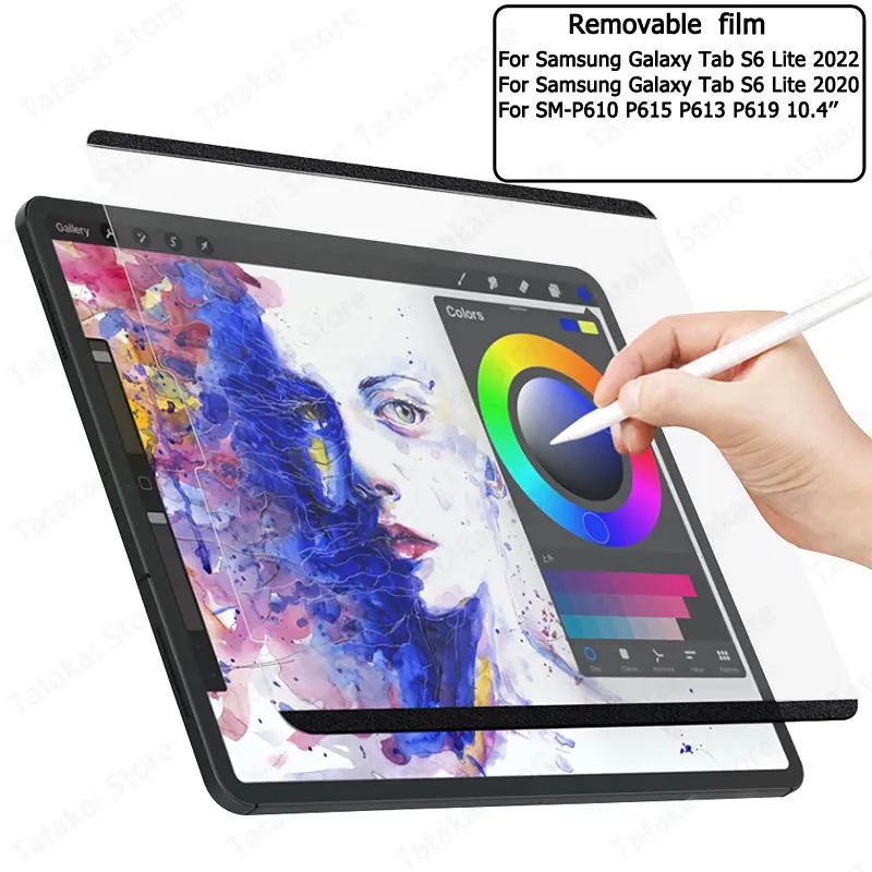 Pellicola Salvaschermo Rimovibile Per Samsung Galaxy Tab S6 Lite Pellicola Salvaschermo Per Galaxy Tab S6 Lite 10.4 P610 P615