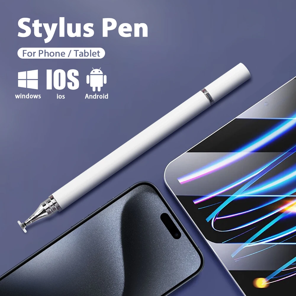 Penna Stilo Per Iphone 15 Ipad Pro 12.9 11 Matita Per Apple Android Xiaomi Pad Redmi Samsung Phone Tablet Stylus Pens Accessori