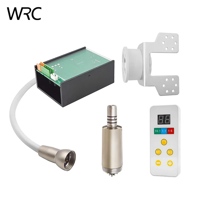 Poltrona Odontoiatrica Built- In Brushless Electric Led Micro Motor Spray D'Acqua Interno Con Luce Universale Tipo E