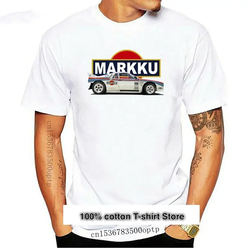 Camiseta Lancia 037, Nueva Coche De Rally Wrc. Coche Claico Retro Beta Montecarlo. Abarth