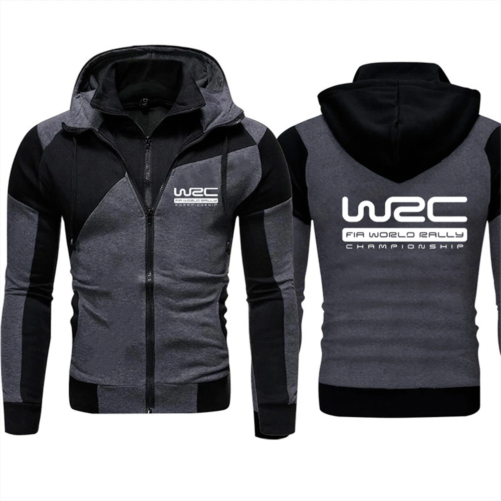 2024 New Rally Racing Double Zipper Giacca Da Uomo World Rally Championship Wrc Outdoor Leisure Fashion Racing Jacket