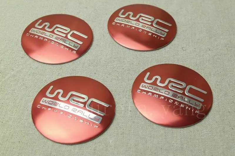 56Mm Wrc World Rally Auto Car Wheel Center Hub Caps Badge Emblemi Decal Sticker