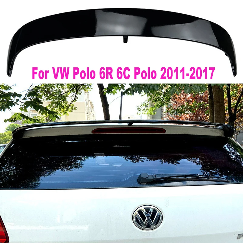 Per Volkswagen Polo 6R 6C Polo 2011-2017 Wrc Coda Alare Spoiler Modifica Esterna