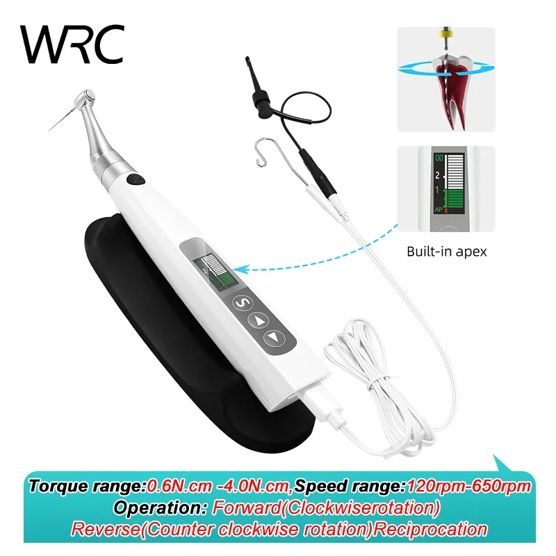 2 In 1 Dental Smart Wireless Endo Motor Built In Apex Locator Canale Radicolare 360 Manipolo Regolabile Per Il Trattamento Del Canale Radicolare